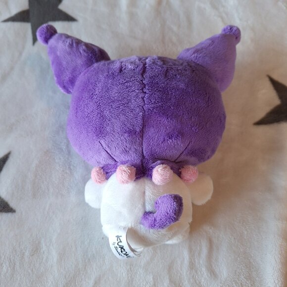 2023 Sanrio‎ Kuromi Purple Plush 8” Stuffed Animal - Picture 5 of 6